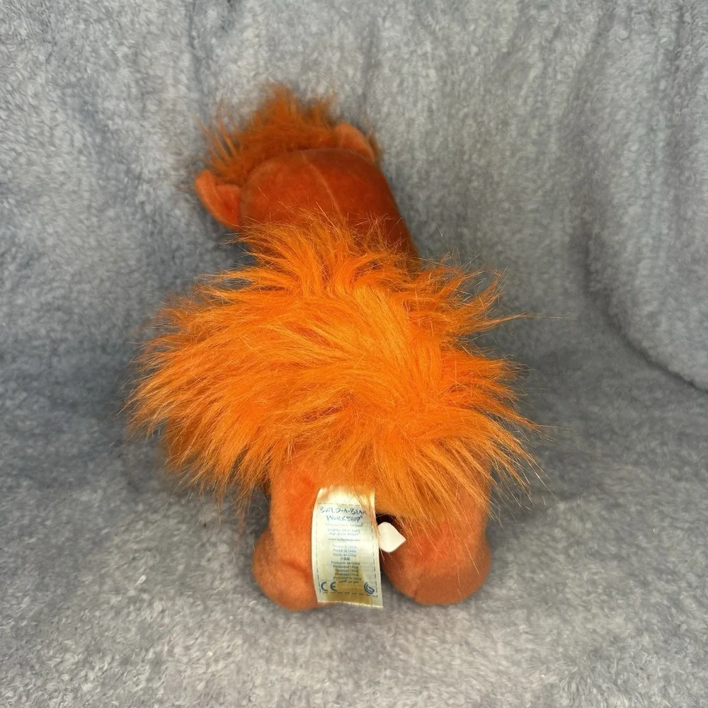 Build-A-Bear Disney Princess Palace Pets Treasure Cat Ariel Plush Orange Kitty